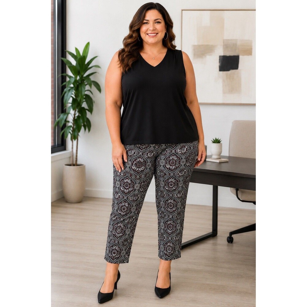 2 Piece Outfit Size 3x/22 Slimsation/Susan Graver Workwear Casual Daily Wear